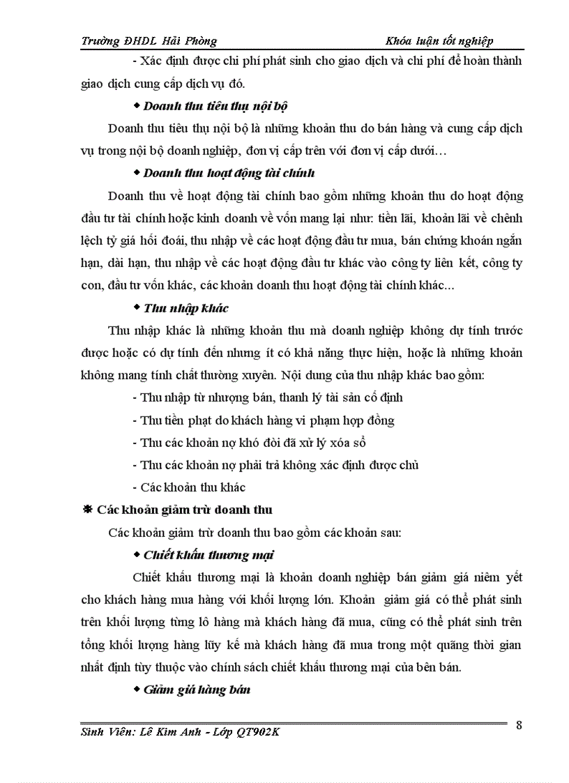 image for page Hoàn thiện tổ chức công tác kế toán doanh thu chi phí và xác định kết quả kinh doanh tại Công ty TNHH ô tô Hoa Mai
