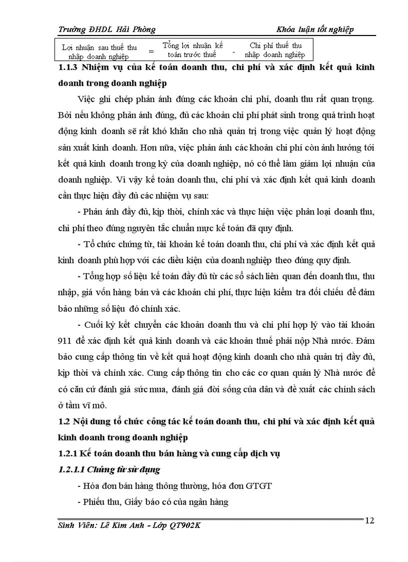 image for page Hoàn thiện tổ chức công tác kế toán doanh thu chi phí và xác định kết quả kinh doanh tại Công ty TNHH ô tô Hoa Mai