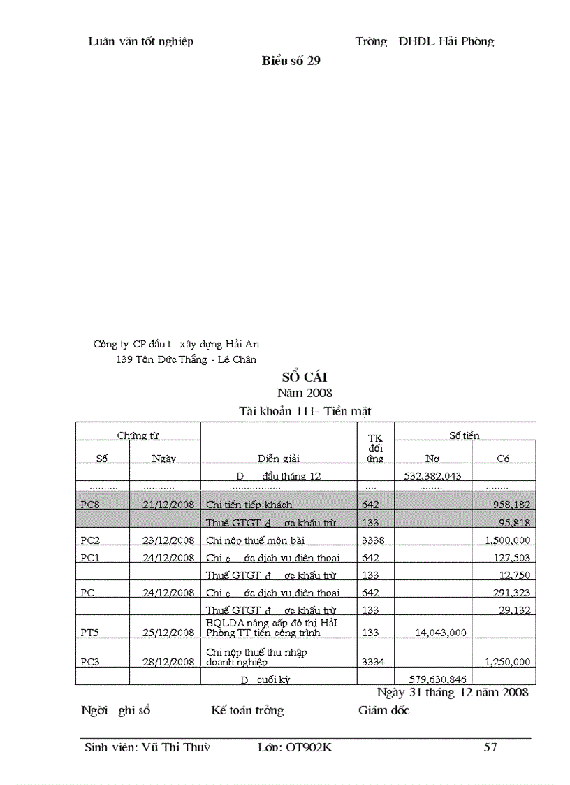 image for page Hoàn thiện tổ chức công tác kế toán doanh thu chi phí và xác định kết quả kinh doanh tại công ty cổ phần đầu tư xây dựng Hải An
