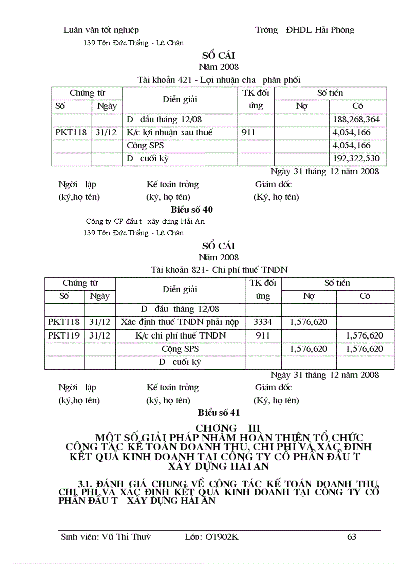 image for page Hoàn thiện tổ chức công tác kế toán doanh thu chi phí và xác định kết quả kinh doanh tại công ty cổ phần đầu tư xây dựng Hải An