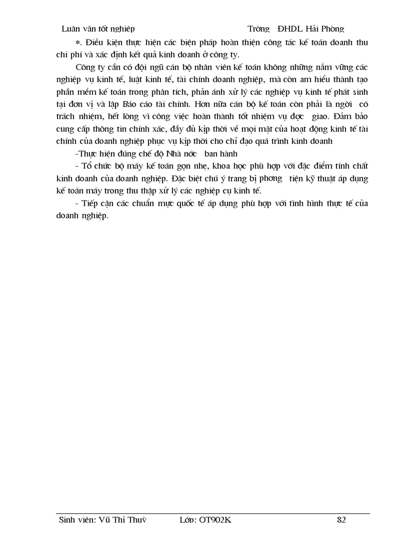 image for page Hoàn thiện tổ chức công tác kế toán doanh thu chi phí và xác định kết quả kinh doanh tại công ty cổ phần đầu tư xây dựng Hải An