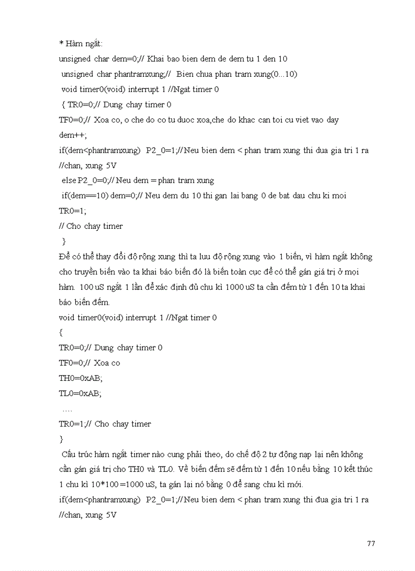 image for page Lập Trình C cho VĐK 89C5