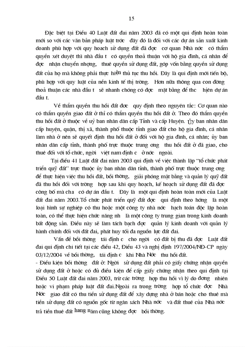 image for page Quy định về luật đất đai hiện hành thực trạng và một số giải pháp