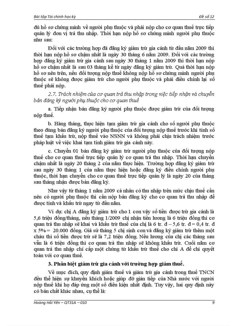 image for page Giảm trừ gia cảnh trong luật thuế Thu nhập các nhân lý luận và thực tiễn áp dụng