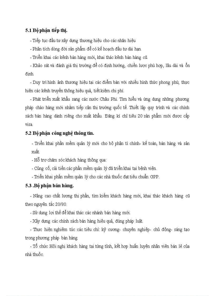 image for page Hoạch định chiến lược kinh doanh các sản phẩm thuốc của công ty dược tuyến tỉnh Dược Hậu Giang