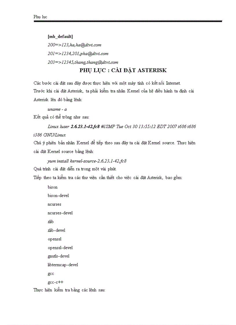 image for page Đồ Án Tổng đài asterisk và công nghệ voip