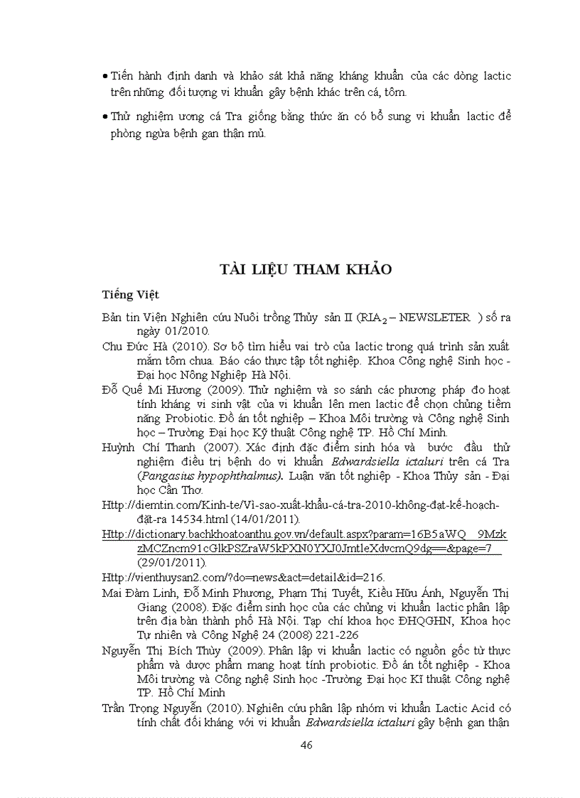 image for page Luâ n văn Tìm một số dòng vi khuẩn lactic kháng vi khuẩn Edwardsiella ictaluri