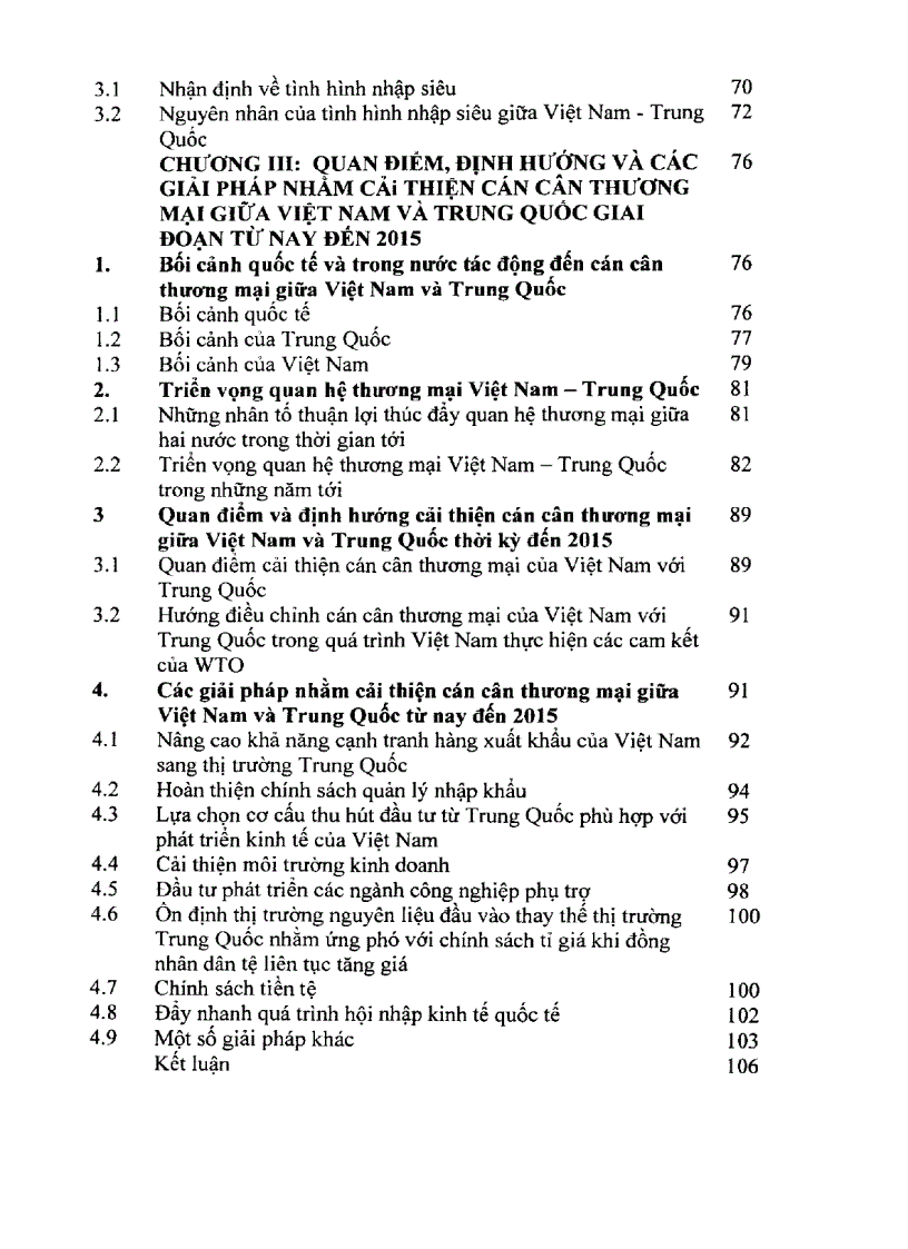 image for page Nghiên cứu xây dựng một số giải pháp nhằm cải thiện cán cân thương của Việt Nam trong quan hệ thương mại Việt Nam Trung Quốc