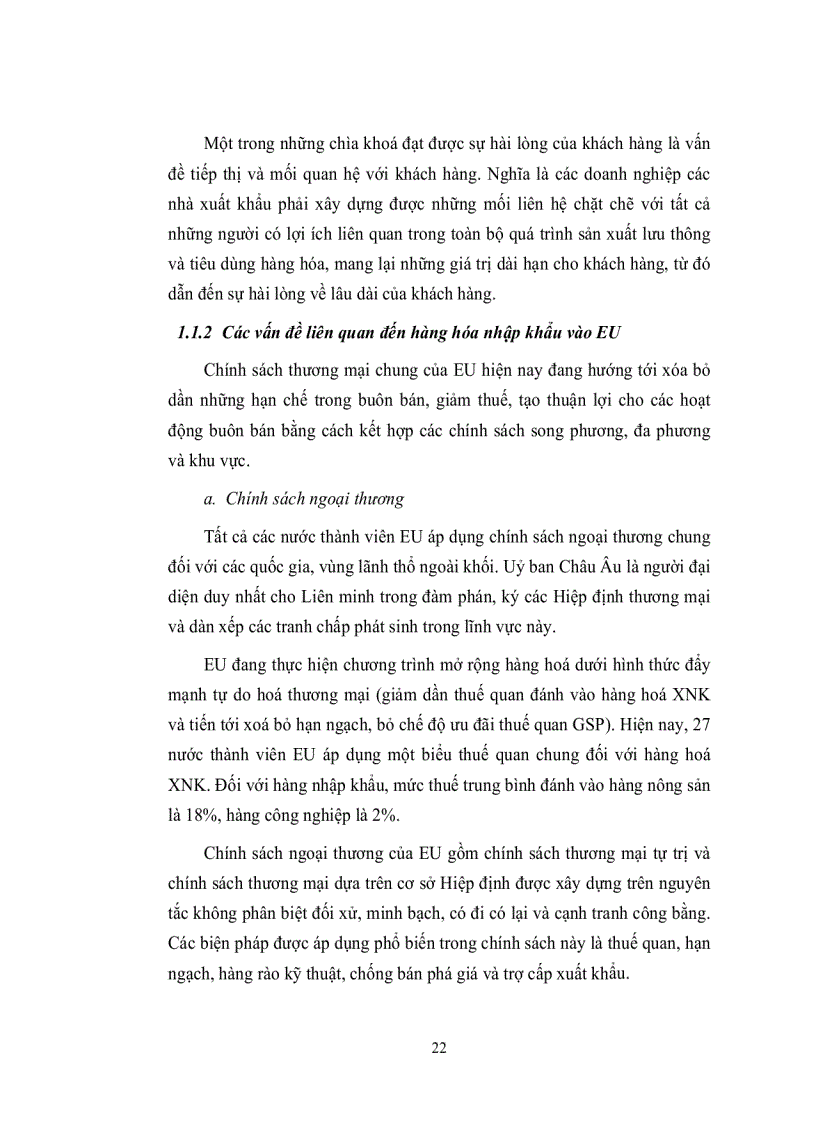 image for page Nghiên cứu xây dựng định hướng chiến lược về cơ cấu sản phẩm xuất khẩu của Việt Nam tới thị trường EU đến năm 2010