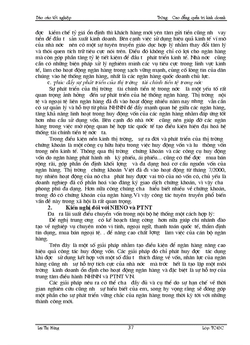 image for page Một số giải pháp nhằm nâng cao hiệu quả huy động vốn ngắn hạn tại ngân hàng nông nghiệp và phát triển nông thôn đông bình