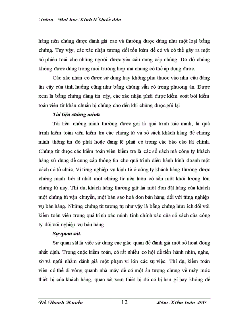 image for page Cơ sở dẫn liệu với việc thu thập bằng chứng kiểm toán trong kiểm toán báo cáo tài chính