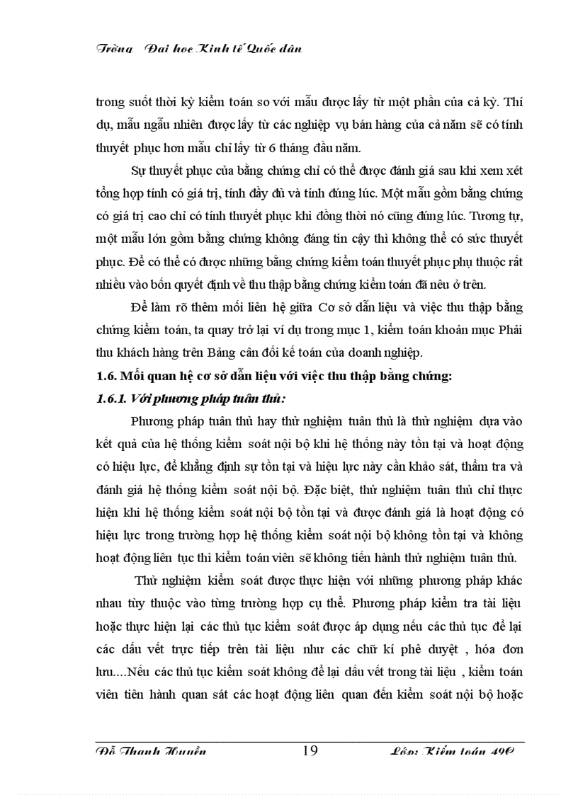 image for page Cơ sở dẫn liệu với việc thu thập bằng chứng kiểm toán trong kiểm toán báo cáo tài chính