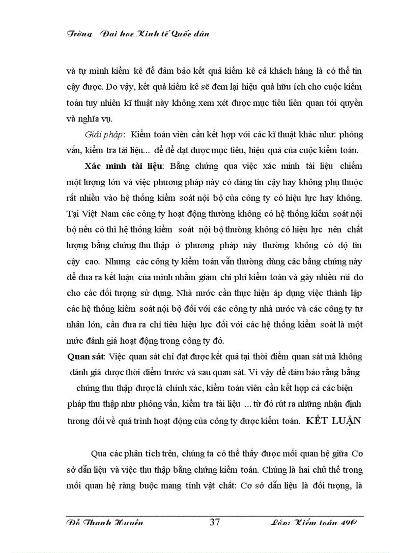 image for page Cơ sở dẫn liệu với việc thu thập bằng chứng kiểm toán trong kiểm toán báo cáo tài chính