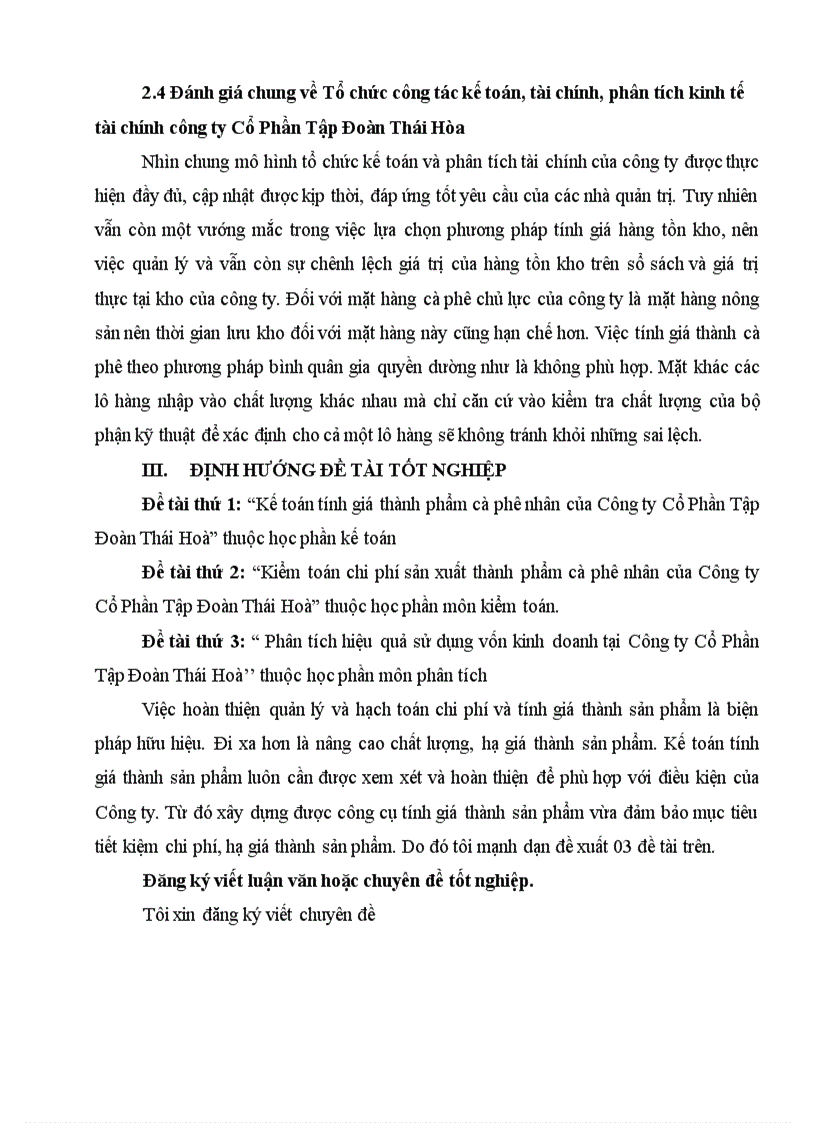 image for page Báo cáo thực tập tổng hợp chuyên ngành kế toán tài chính doanh nghiệp thương mại công ty cổ phần tập đoàn thái hòa