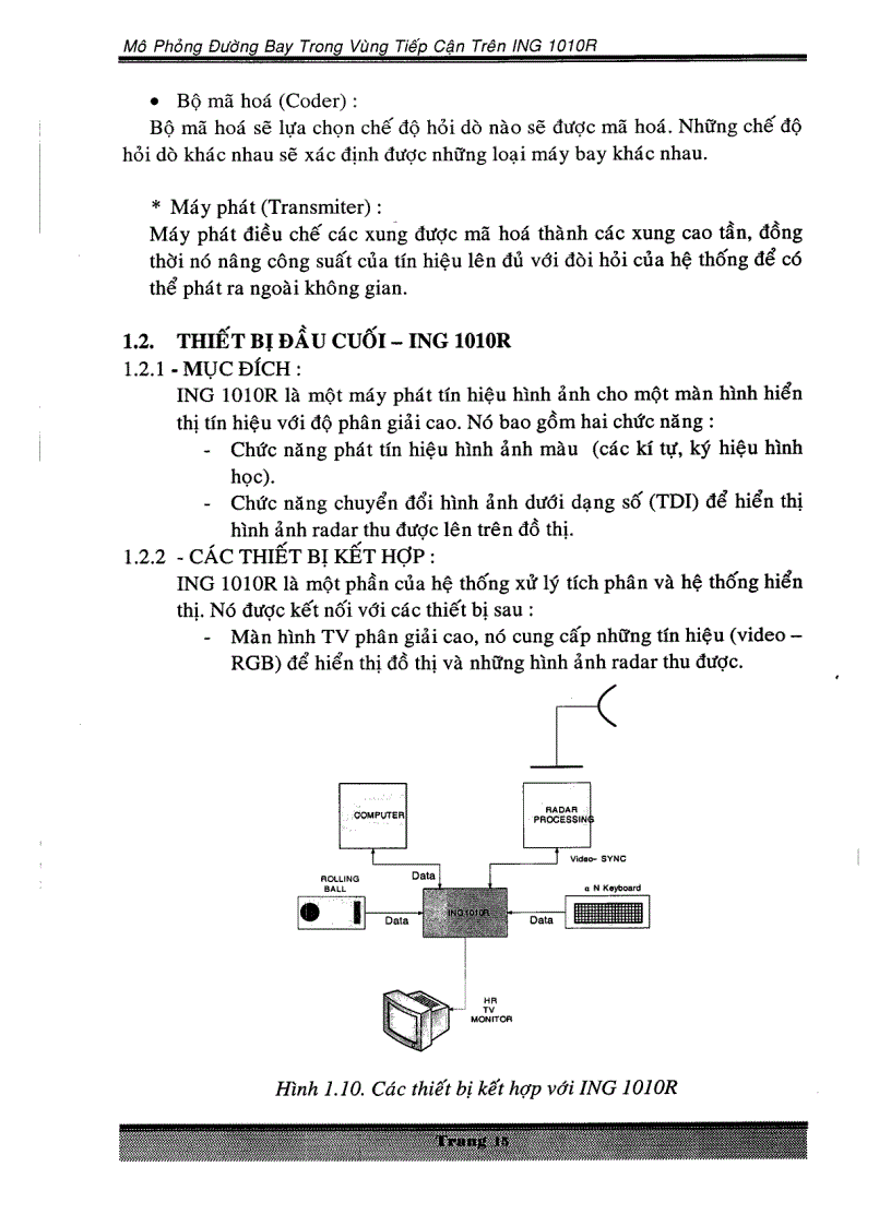 image for page Mô phỏng đường bay trong vùng tiếp cận trên ING 1010R