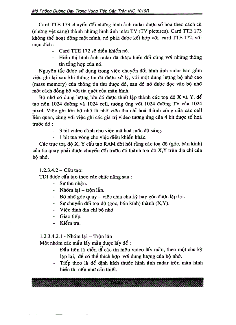 image for page Mô phỏng đường bay trong vùng tiếp cận trên ING 1010R