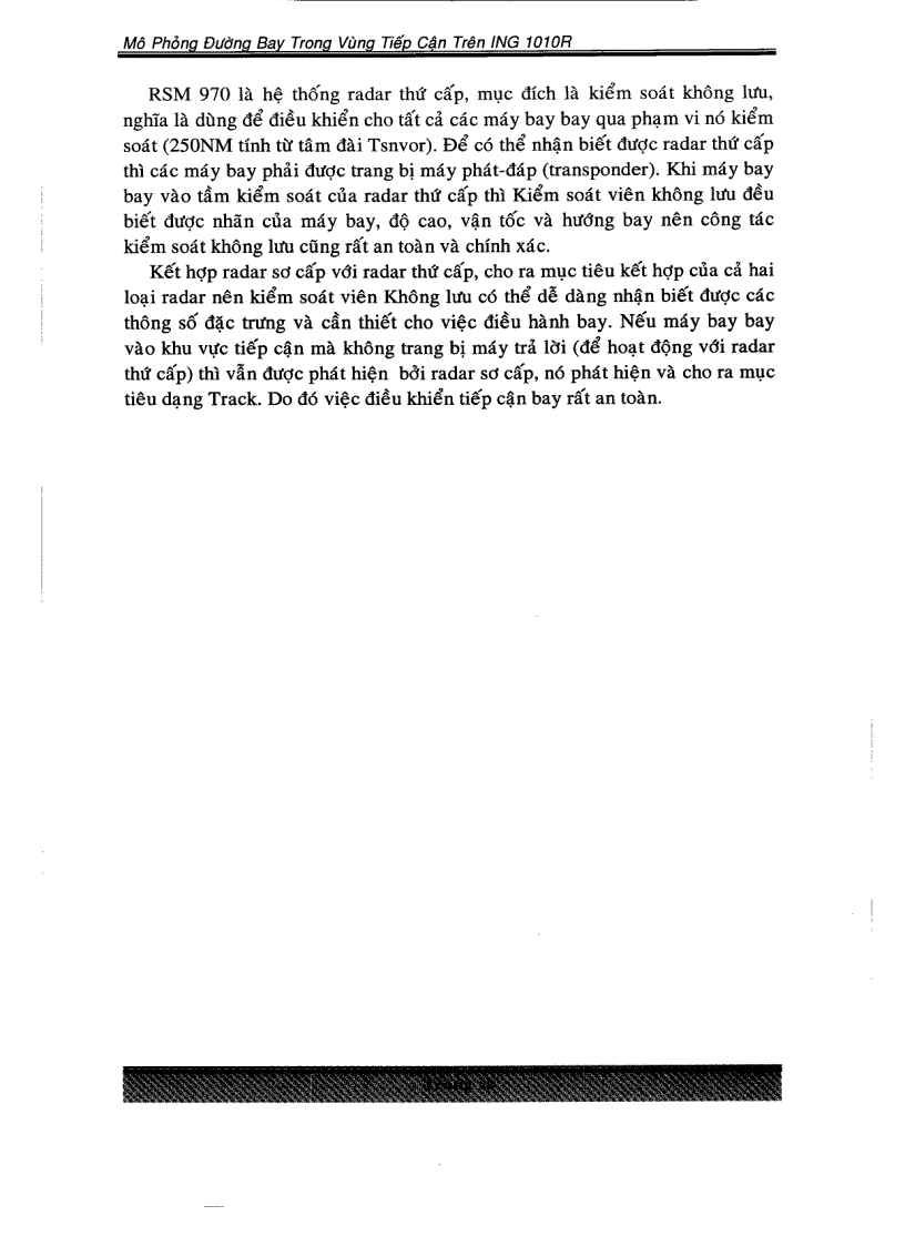 image for page Mô phỏng đường bay trong vùng tiếp cận trên ING 1010R