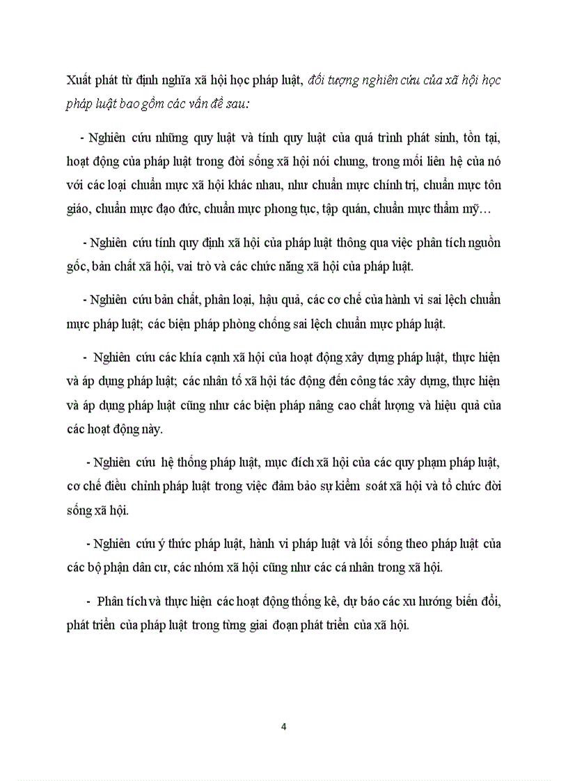 image for page Đối tượng nghiên cứu của xã hội học pháp luật sự khác biệt về đối tượng của pháp luật giữa Xã hội học pháp luật với lý luận Nhà nước và pháp luật
