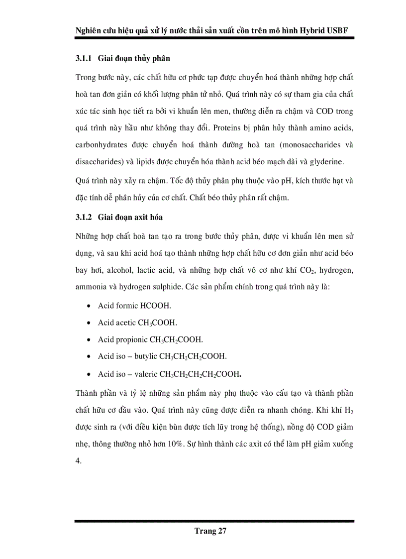 image for page Nghiên cứu hiệu quả xử lý nước thải sản xuất cồn trên mô hình Hybrid USBF