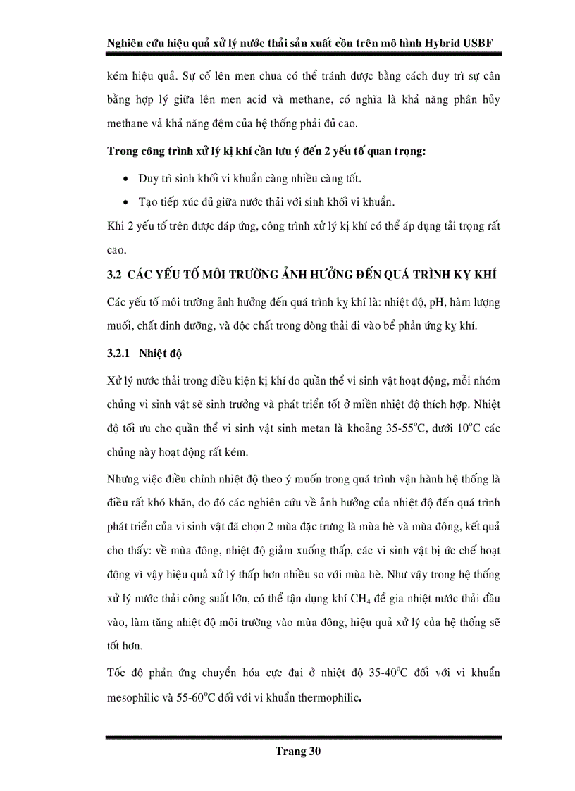 image for page Nghiên cứu hiệu quả xử lý nước thải sản xuất cồn trên mô hình Hybrid USBF