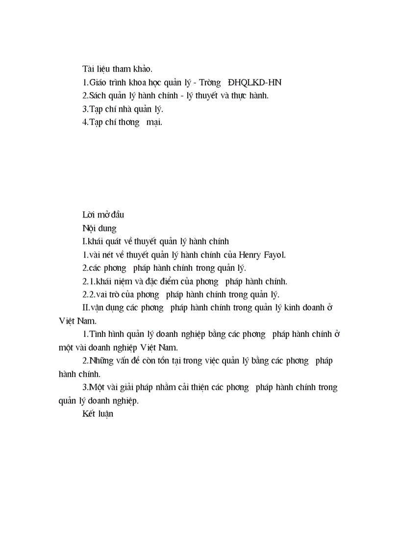 image for page Các phương pháp hành chính trong quản lý và vận dụng vào doanh nghiệp