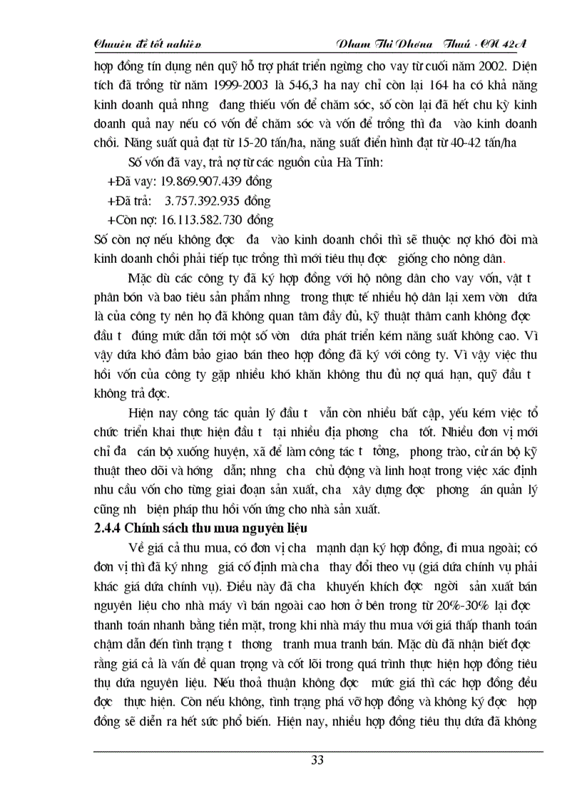 image for page Phát triển vùng nguyên liệu cho các nhà máy chế biến của Tổng công ty Rau quả nông sản