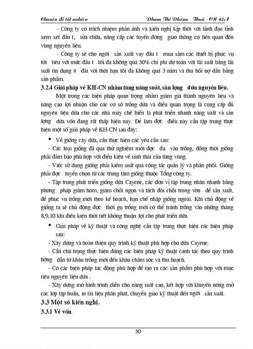 image for page Phát triển vùng nguyên liệu cho các nhà máy chế biến của Tổng công ty Rau quả nông sản