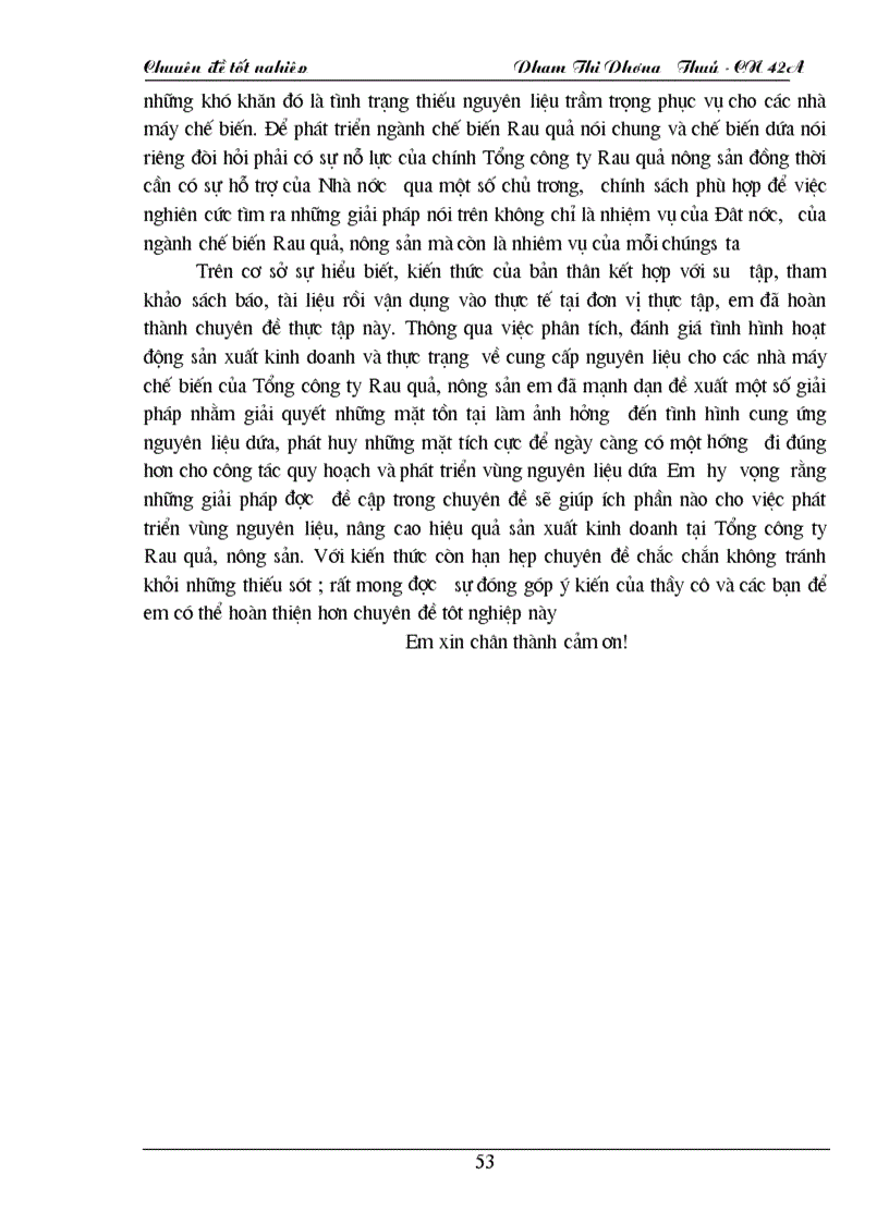 image for page Phát triển vùng nguyên liệu cho các nhà máy chế biến của Tổng công ty Rau quả nông sản