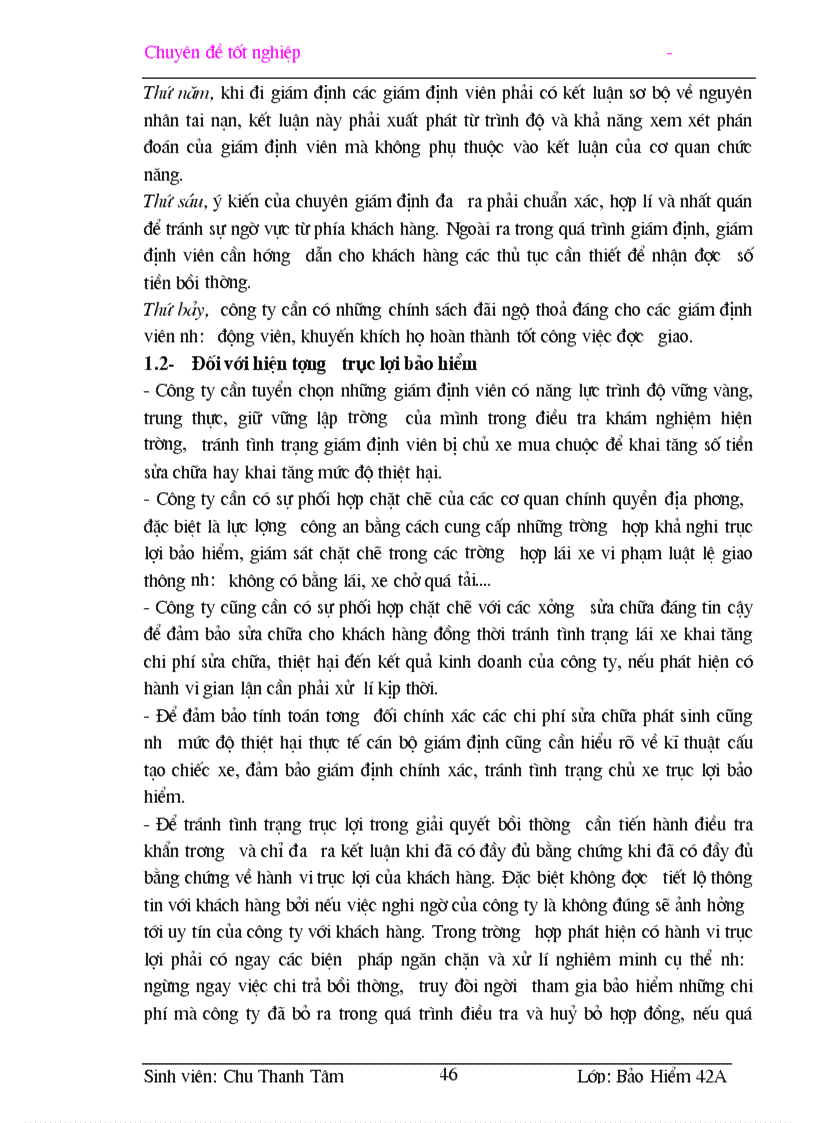 image for page Một số giải pháp nâng cao hiệu quả công tác giám định bồi thường tổn thất trong bảo hiểm vật chất xe cơ giới tại công ty cổ phần bảo hiểm Petrolimex PJICO