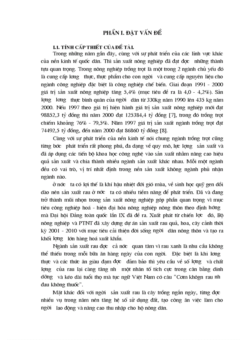 image for page Đánh giá hiệu quả kinh tế sản xuất rau an toàn tại xã Yên Mỹ Thanh Trì Hà Nội