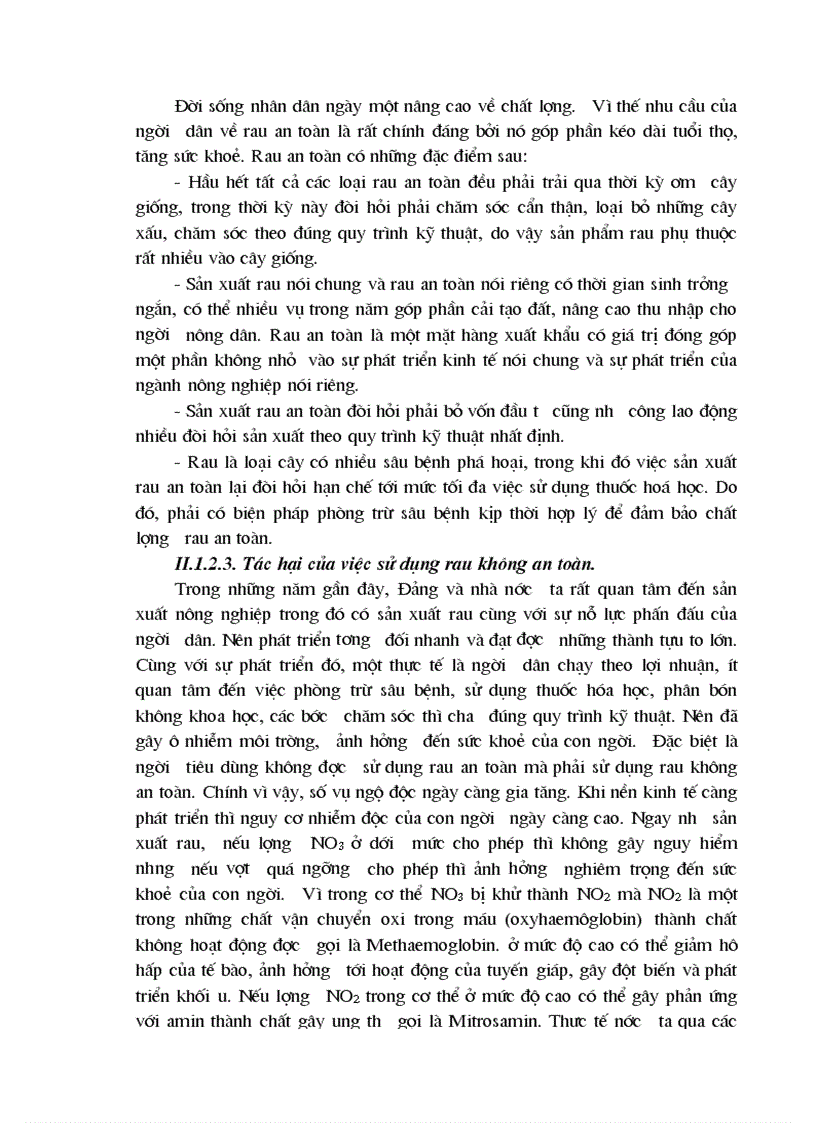 image for page Đánh giá hiệu quả kinh tế sản xuất rau an toàn tại xã Yên Mỹ Thanh Trì Hà Nội