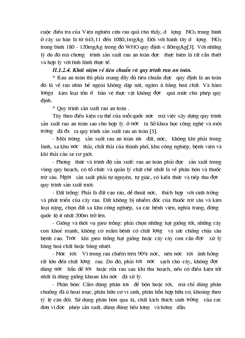 image for page Đánh giá hiệu quả kinh tế sản xuất rau an toàn tại xã Yên Mỹ Thanh Trì Hà Nội