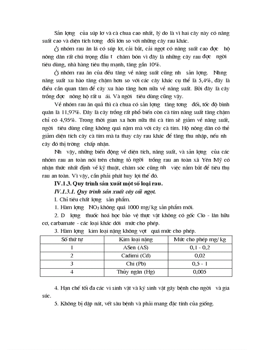image for page Đánh giá hiệu quả kinh tế sản xuất rau an toàn tại xã Yên Mỹ Thanh Trì Hà Nội