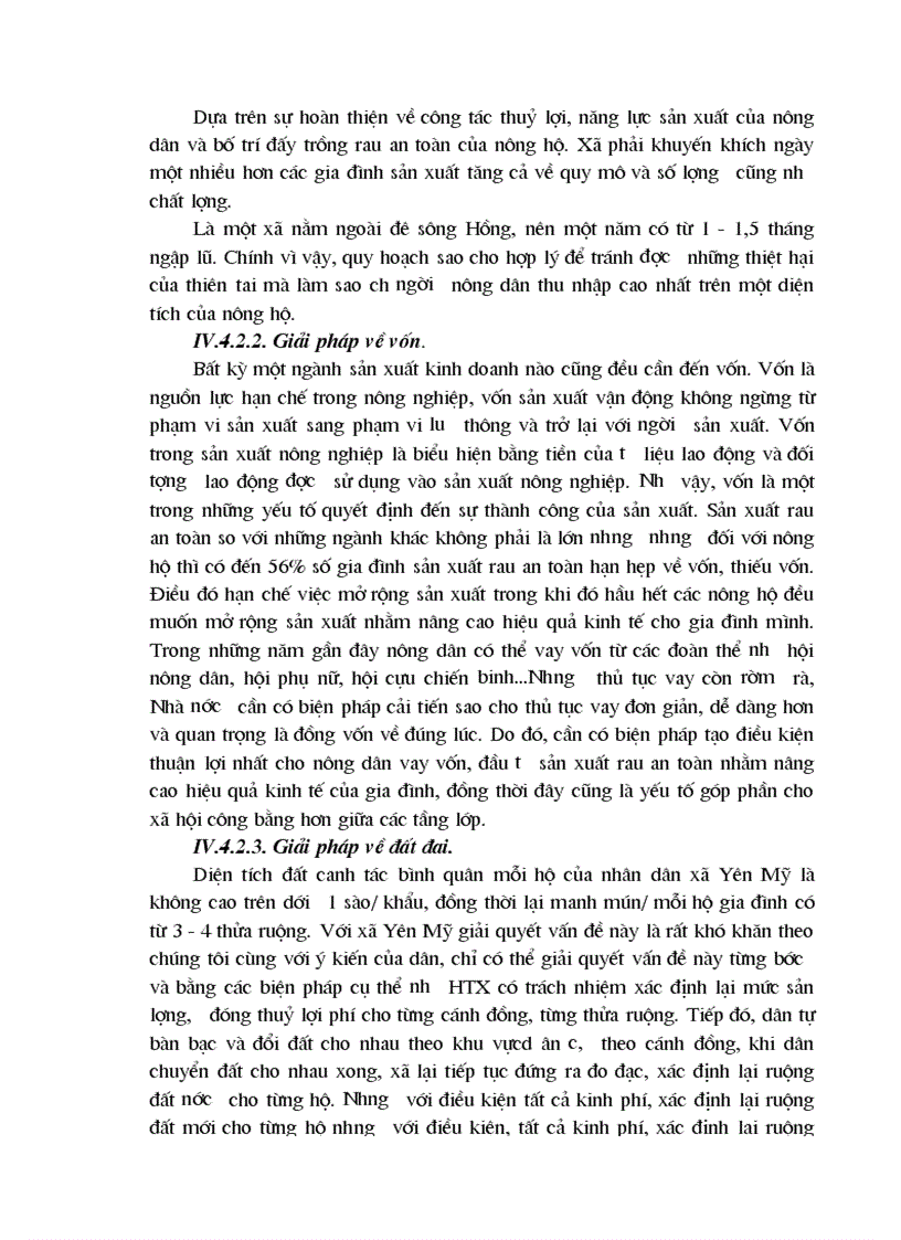 image for page Đánh giá hiệu quả kinh tế sản xuất rau an toàn tại xã Yên Mỹ Thanh Trì Hà Nội