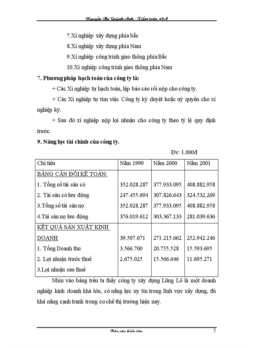 image for page Tổ chức kế toán ở xí nghiệp xây dựng công trình ngầm