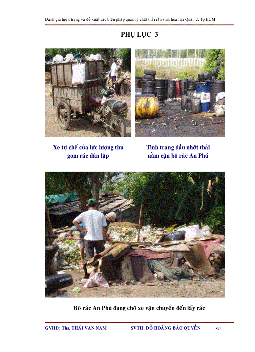image for page Đánh giá hiện trạng và đề xuất các biện pháp quản lý chất thải rắn sinh hoạt tại Quận 2 Tp HCM