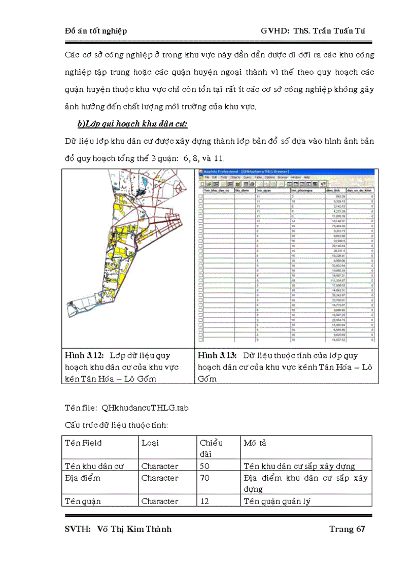 image for page Xây dựng cơ sở dữ liệu GIS cho khu vực kênh Tân Hóa Lò Gốm để phục vụ công tác quản lý môi trường