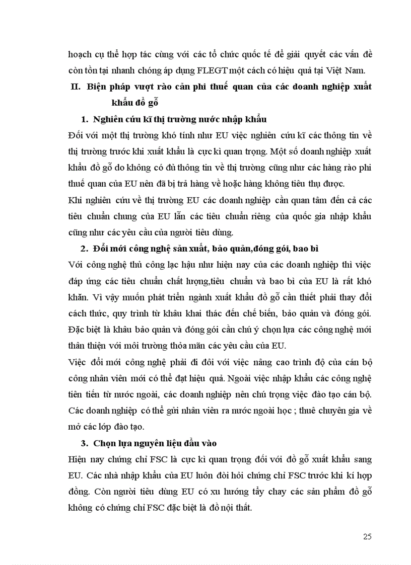 image for page Các hàng rào phi thuế quan đối với đồ gỗ Việt Nam xuất khẩu vào EU và giải pháp vượt qua các rào cản đó