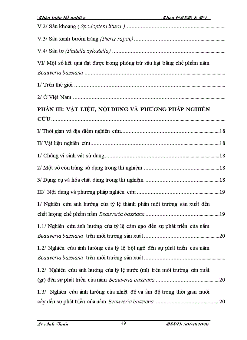 image for page Nghiên cứu công nghệ sản xuất chế phẩm nấm bạch cương Beauveria bassiana để ứng dụng phòng trừ sâu hại cây trồng