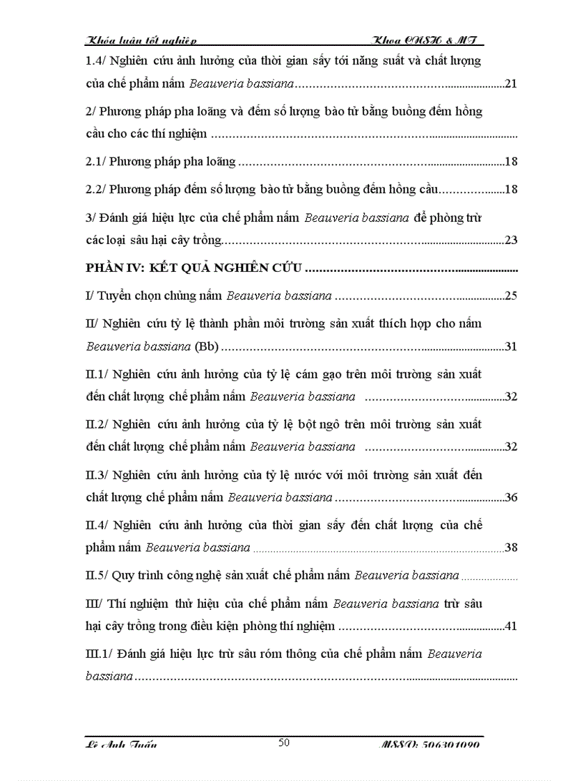 image for page Nghiên cứu công nghệ sản xuất chế phẩm nấm bạch cương Beauveria bassiana để ứng dụng phòng trừ sâu hại cây trồng