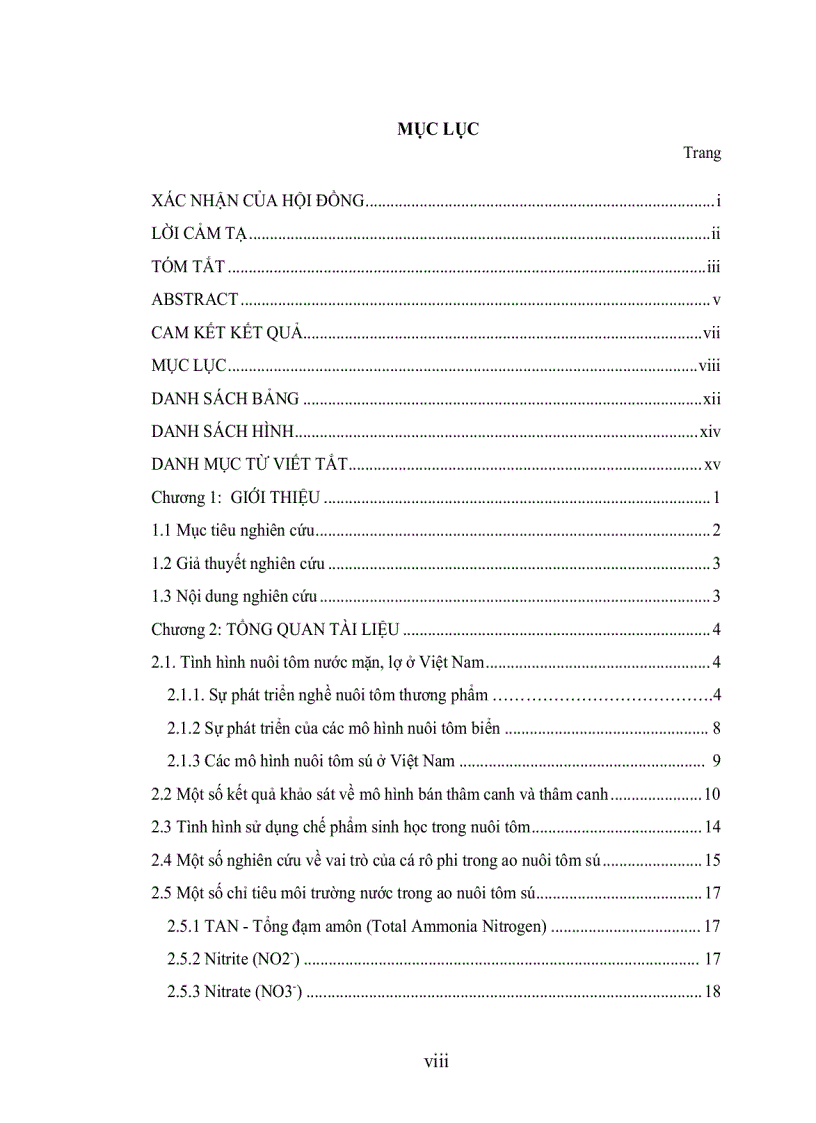 image for page Phân tích hiệu quả kinh tế và kỹ thuật của mô hình nuôi tôm sú Penaeus monodon thâm canh và bán thâm canh ven biển tỉnh sóc trăng