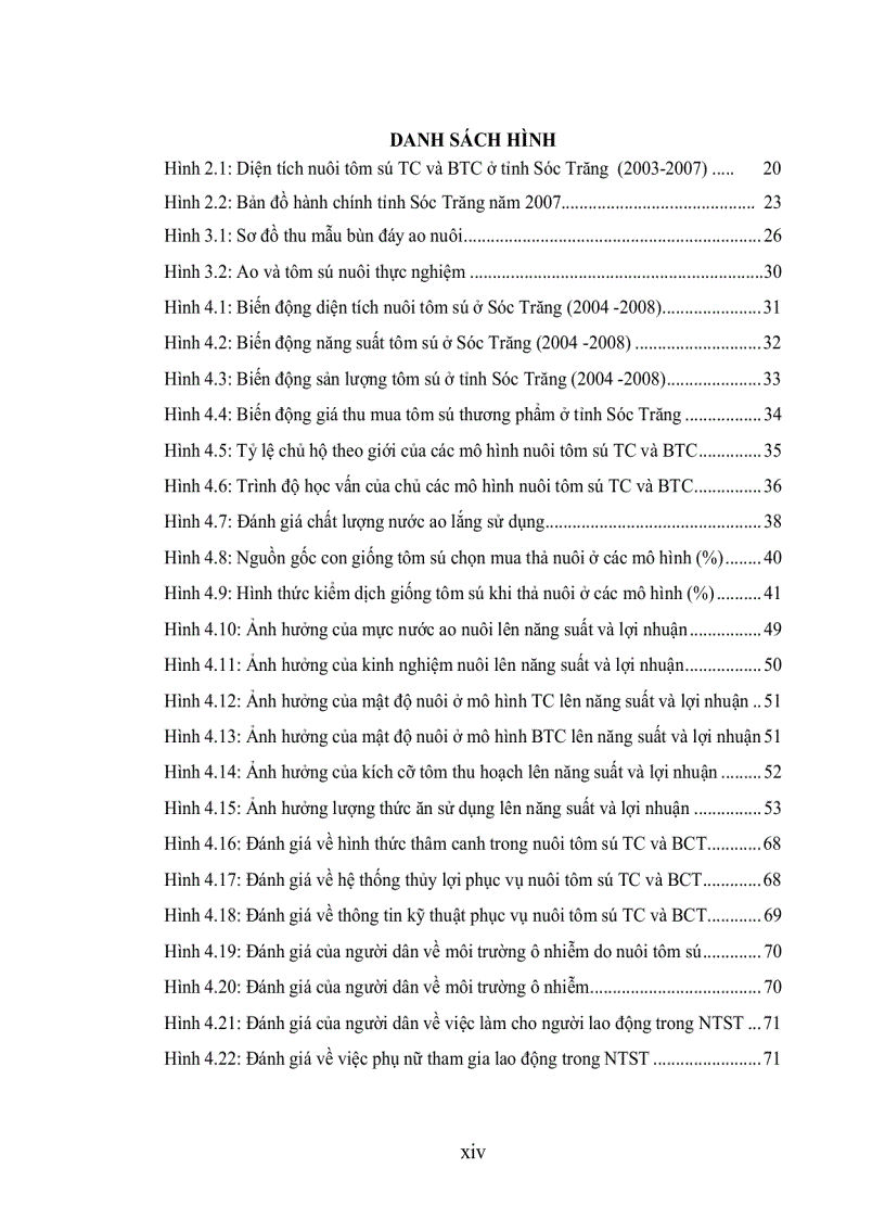 image for page Phân tích hiệu quả kinh tế và kỹ thuật của mô hình nuôi tôm sú Penaeus monodon thâm canh và bán thâm canh ven biển tỉnh sóc trăng