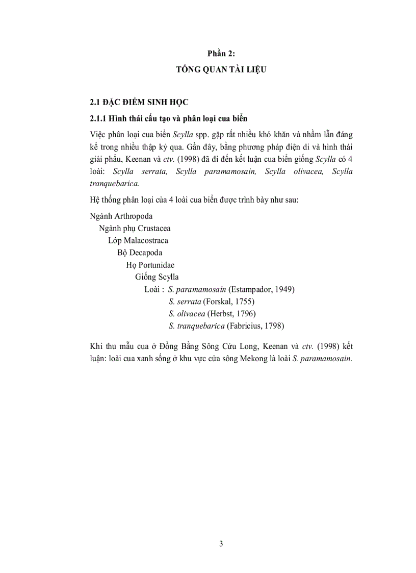 image for page Ương nuôi ấu trùng cua biển Scylla paramamosain 2 giai đoạn ZOEA 1 đến ZOEA 5 và ZOEA 5 đến CUA 1 với các mật độ và quy mô khác nhau