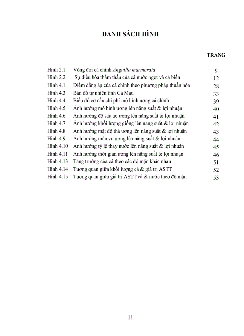 image for page Ảnh hưởng độ mặn lên điều hòa áp suất thẩm thấu tỉ lệ sống và ương thử nghiệm cá chình Anguilla marmorata tại thành phố cà mau