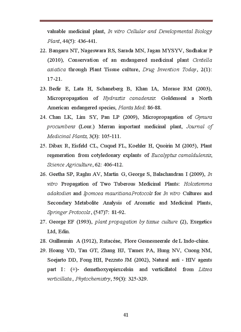 image for page Ứng dụng kỹ thuật nuôi cấy mô và tế bào thực vật để nhân nhanh và bảo tồn cây Mắt trâu của Vườn Quốc gia Cúc Phương