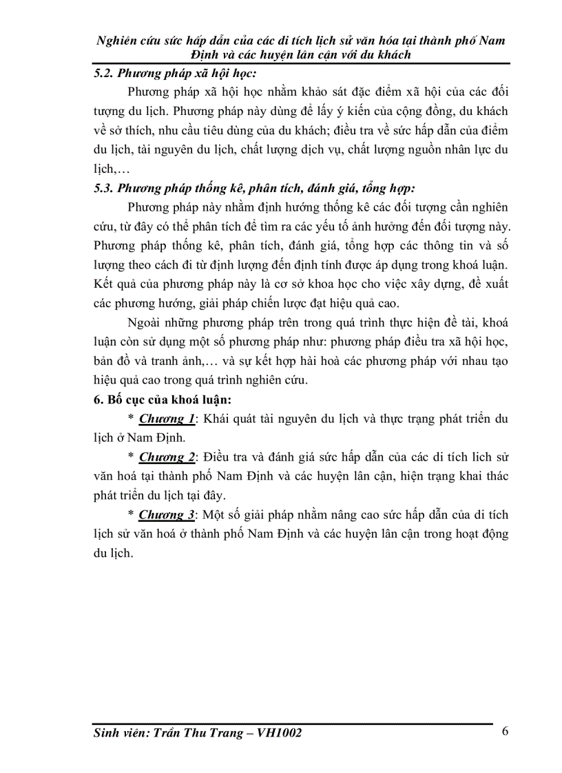 image for page Nghiên cứu sức hấp dẫn của các di tích lịch sử văn hóa tại thành phố Nam Định và các huyện lân cận với du khách