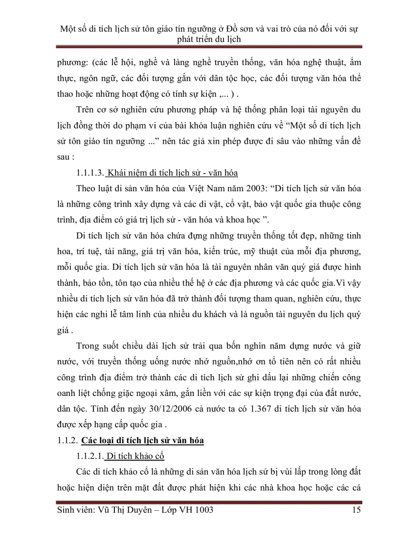 image for page Một số di tích lịch sử tôn giáo tín ngưỡng ở Đồ sơn và vai trò của nó đối với sự phát triển du lịch