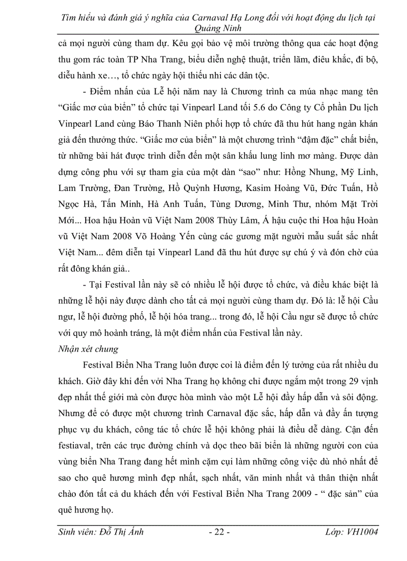 image for page Tìm hiểu và đánh giá ý nghĩa của Carnaval Hạ Long đối với hoạt động du lịch tại Quảng Ninh