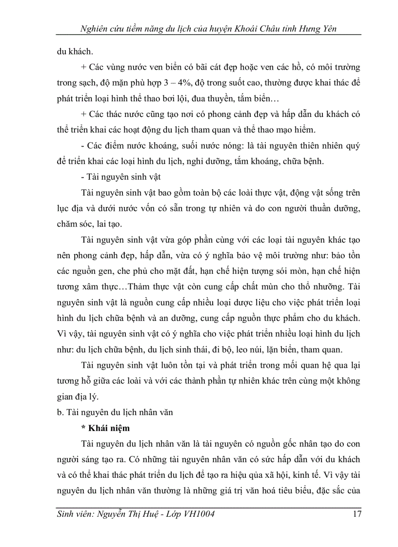 image for page Nghiên cứu tiềm năng du lịch của huyện Khoái Châu tỉnh Hưng Yên