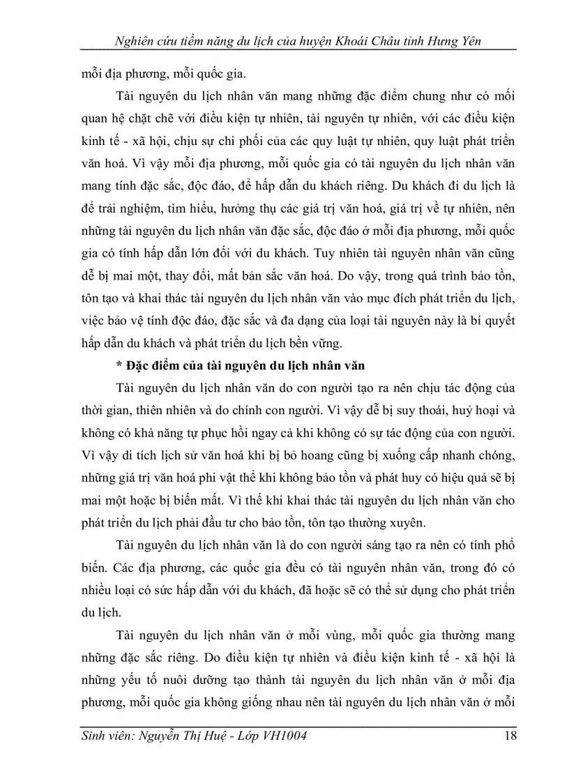 image for page Nghiên cứu tiềm năng du lịch của huyện Khoái Châu tỉnh Hưng Yên